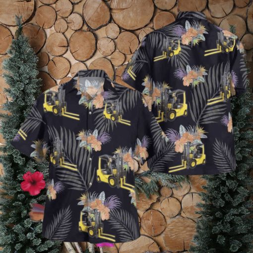 Awesome Forklift Operator AOP Hawaii Shirt