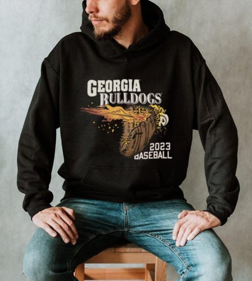 Awesome Georgia Bulldogs 2023 baseball Hot Hands T shirt