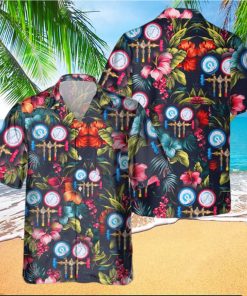 Awesome HVAC TECH AOP Pocket Hawaiian Shirt