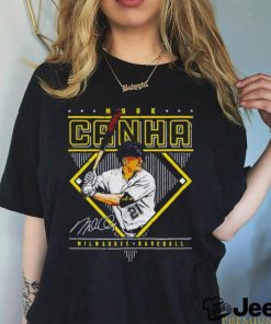 Awesome Mark Canha Milwaukee Diamond Name shirt