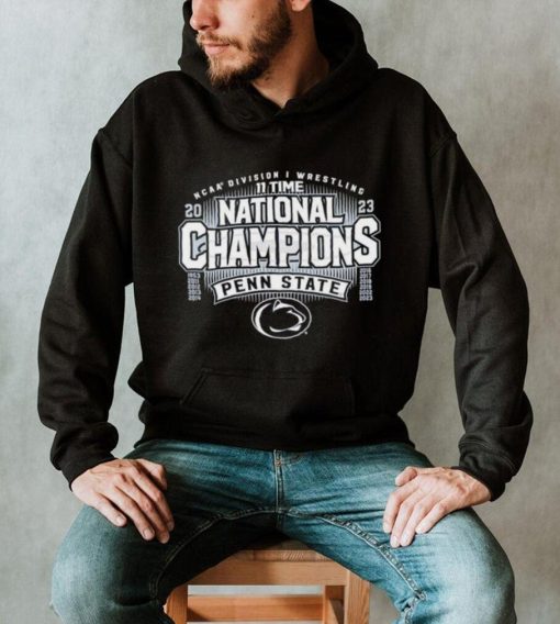 Awesome Penn State 2023 Ncaa Division I Wrestling 11 Time National National Champion Shirt