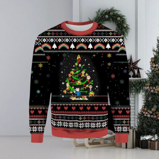 Awesome Star Trek The Original Series Character Chibi Ugly Christmas Sweater