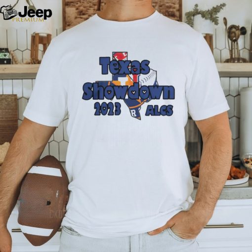 Awesome Texas Rangers vs Houston Astros Texas Showdown ALCS 2023 shirt