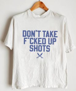 Awesome Xavier Musketeers don’t take fucked up shots shirt