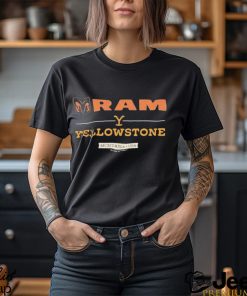 Awesome Yellowstone X Ram Montana USA logo design shirt