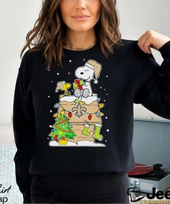 Awesome new Orleans Saints Christmas snoopy sweater