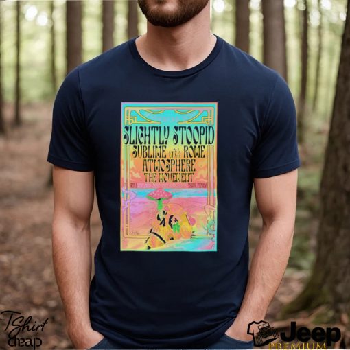 Awesome slightly stoopid midflorida credit union amphitheatre 2023 shirt