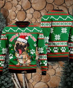 BAH! HumPug! Ugly Christmas Sweater For Men And Women