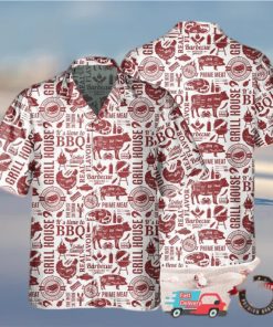 BBQ Grill Vintage Hawaiian Shirt