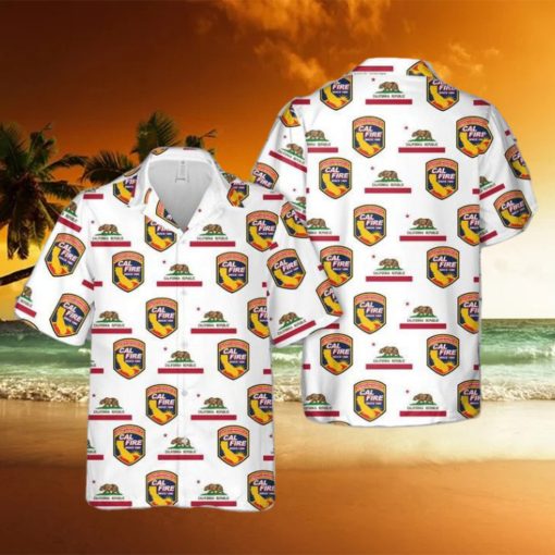 BBTT1208BC11 California Department of Forestry and Fire Protection Hawaiian Shirt