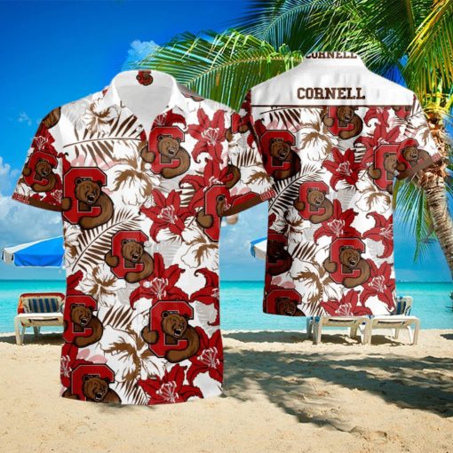 BEACH CORNELL BIG RED Hawaiian Shirt And Short Set Gift Men Women