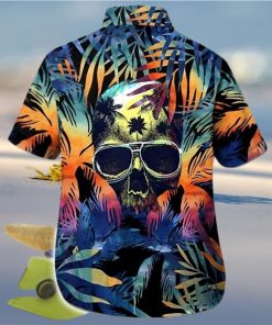 BEACH SHIRT GET NOW HAWAIIAN ALOHA SHIRTS SKULL FLOWER LEAVES 1