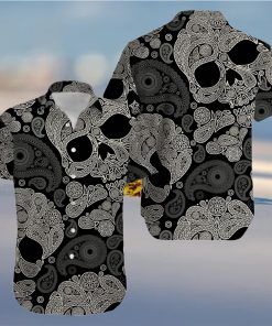 BEACH SHIRT GET NOW SKULL MANDALA HAWAIIAN ALOHA SHIRT