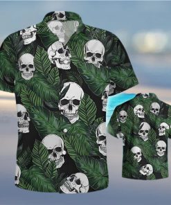 BEACH SHIRT GET NOW SKULL TROPICAL ALOHA HAWAIIAN SHIRTS