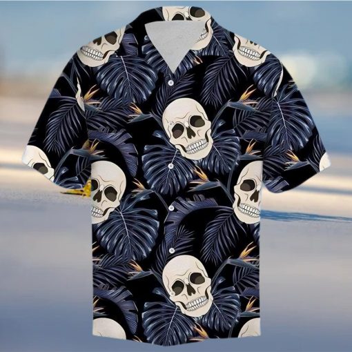 BEACH SHIRT GET NOW SKULL TROPICAL HAWAIIAN ALOHA SHIRTS