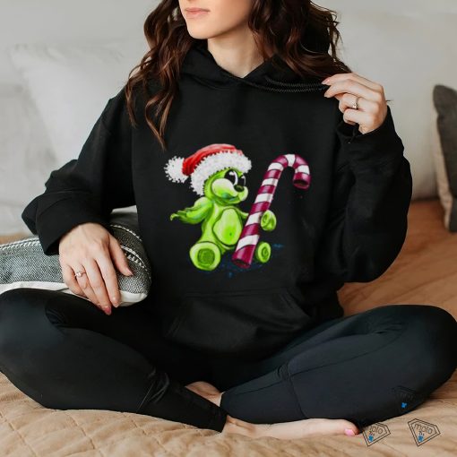 BEAR GUMMY AND CANDY CANE CHRISTMAS SHIRT