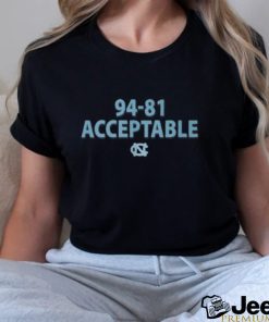 BEST 94 81 Accept Table North Carolina Tar Heels Basketball T Shirt