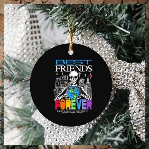 BFFS Globe Skeleton Ornament Christmas