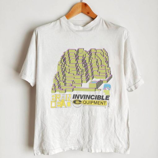 BRAIN DEAD X INVINCIBLE BUILDING BLOCKS CREWNECK T SHIRT