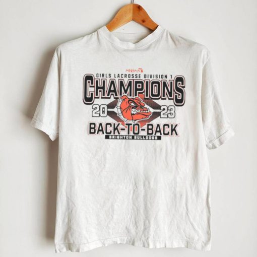 BRIGHTON BULLDOGS 2023 GIRLS LACROSSE DIVISION 1 CHAMPIONS SHIRT