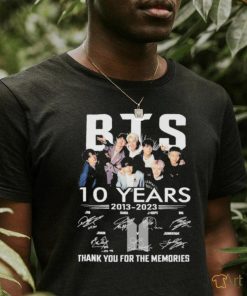 BTS 10 Years Festa Present Everywhere 2013 2023 Shirt