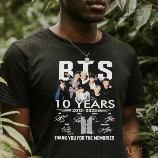 BTS 10 Years Festa Present Everywhere 2013 2023 Shirt