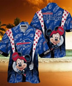 BUFFALO BILLS MICKEY MOUSE NFL HAWAIIAN SHIRT