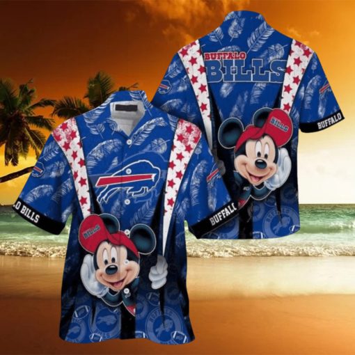 BUFFALO BILLS MICKEY MOUSE NFL HAWAIIAN SHIRT