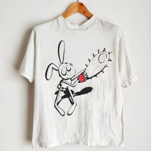 BUNNY TEE SCARY BUNNY TEXAS CHAINSAW SHIRT