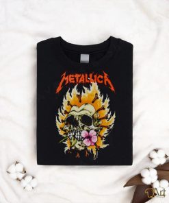 BURNING FLOWER T SHIRT