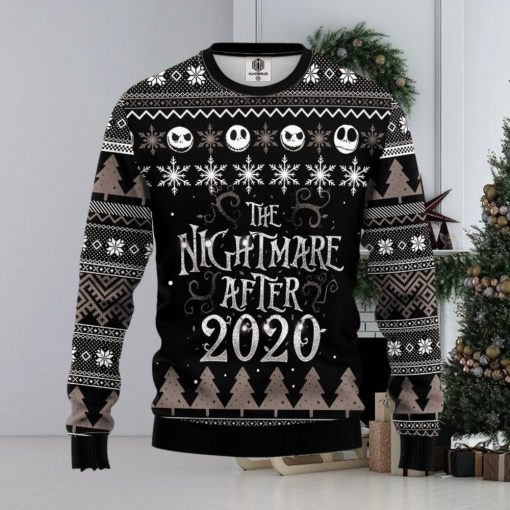 B&W Nightmare Before 2023 Ugly Christmas Sweater Amazing Gift Christmas Gift For Men And Women