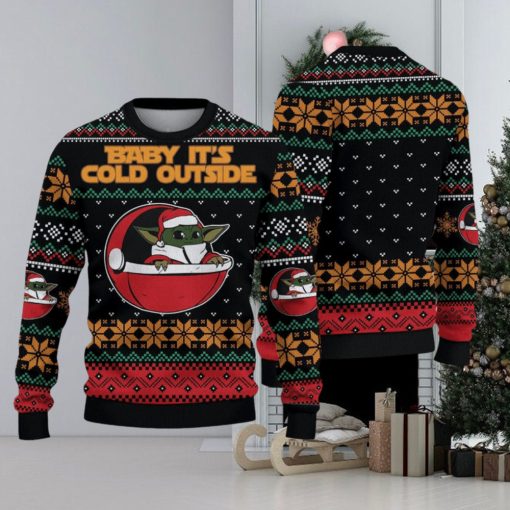 Baby It’s Cold Outside Ugly Sweater Christmas Ugly Sweater For Holiday Xmas Family Gift