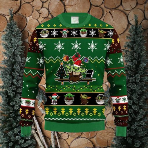 Baby Yoda Cute Womens Ugly Christmas Sweater Impressive Gift For Men And Women