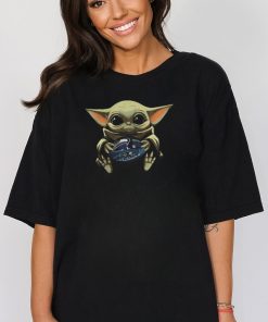 Baby Yoda Hug Seattle Seahawks shirt