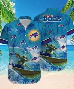 Baby Yoda Star Wars Nfl Buffalo Bills Hawaiian Shirt