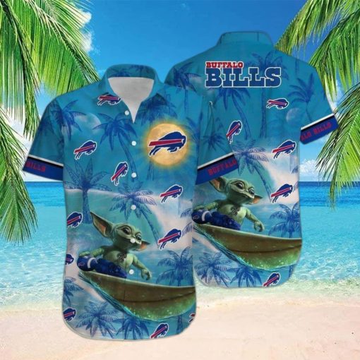 Baby Yoda Star Wars Nfl Buffalo Bills Hawaiian Shirt