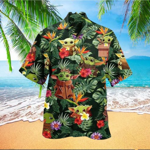 Baby Yoda Star Wars Trendy Hawaiian Shirt Perfect Gifts For Your Loved Ones