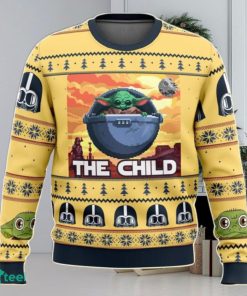 Baby Yoda The Child Mandalorion Ugly Christmas Sweater 3D Gift For Men And Women