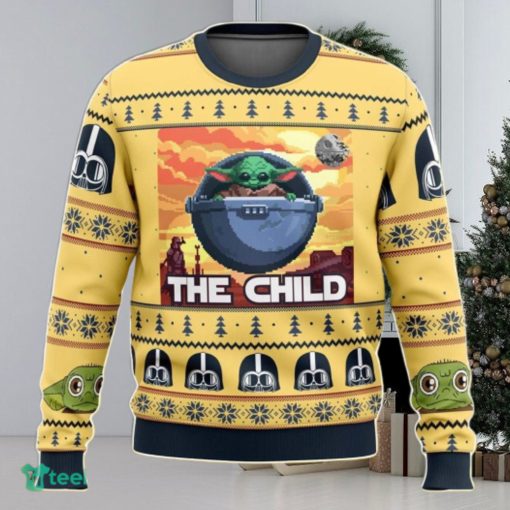 Baby Yoda The Child Mandalorion Ugly Christmas Sweater 3D Gift For Men And Women