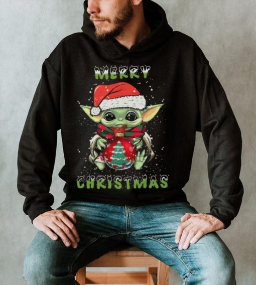 Baby Yoda merry Christmas T Shirt