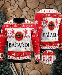 Bacardi Knitted 3D Sweater Gift For Xmas