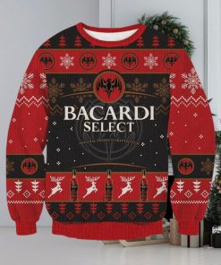 Bacardi Select Ugly Christmas Sweater, Gift for Christmas Holiday