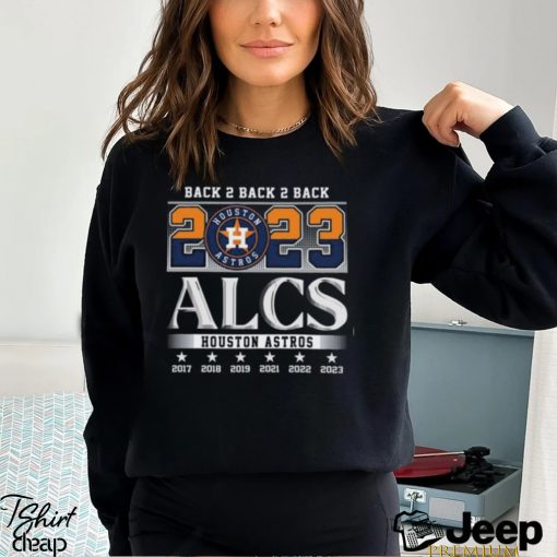 Back 2 Back 2 Back 2023 ALCS Houston Astros Unisex T Shirt