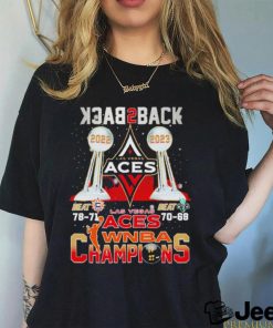 Back 2 Back Las Vegas Aces WNBA Champions 2022 2023 Shirt