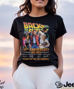 Back To The Future 39th Anniversary 1985 – 2024 Thank You For The Memories T Shirt