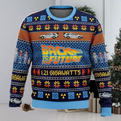 Back To The Future Ugly Christmas Sweater Funny Gift For Men And Women Fans