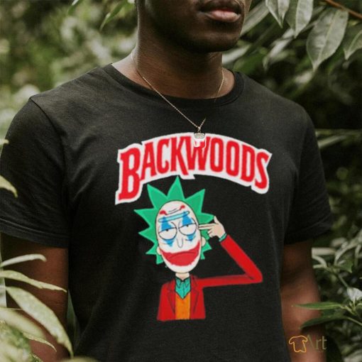 Backwoods Rick And Mort Cartoon Shirt