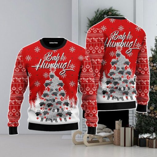 Bah Humbug Sheep Xmas Christmas Unisex Ugly Sweater