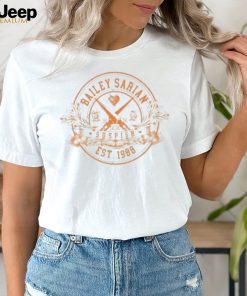 Bailey Sarian Library Crest Bone Shirt