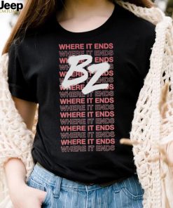 Bailey zimmerman merch where it ends b2 shirt